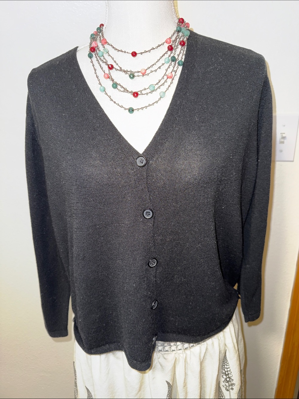 Max Studio London Skirt & Sweater Set size XL - Picture 4 of 13